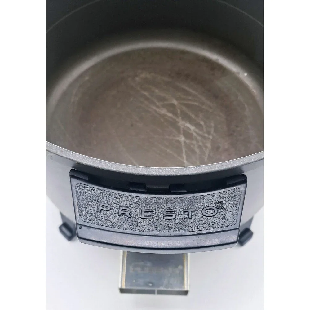 Vintage Presto Kitchen Kettle 6 Qt Multi Cooker Deep Fryer 0600203 1300W USA